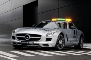 Mercedes SLS AMG Safety Car Formel 1 Bosch Boschdienst Overath