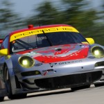 Porsche 911 GT3 RSR, Flying Lizard Motorsports: Jörg Bergmeister, Patrick Long